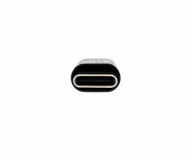 DINIC Adapter, USB C Stecker auf Micro Buchse, 3 Stück Alu, space grey
